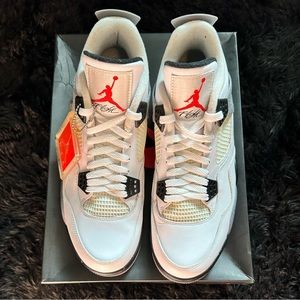 2012 Air Jordan Retro 4 ‘White Cement’ size 10.5 (men’s)